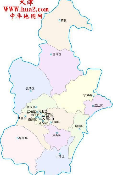 天津最新地图，揭示城市全新面貌