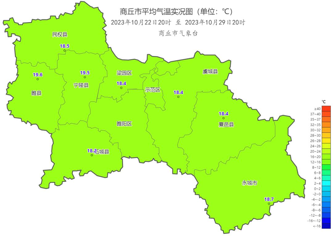 商丘今日最新天气预报