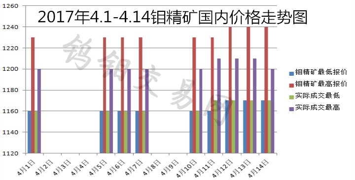 今日钼价格行情解析，最新市场动态与趋势分析