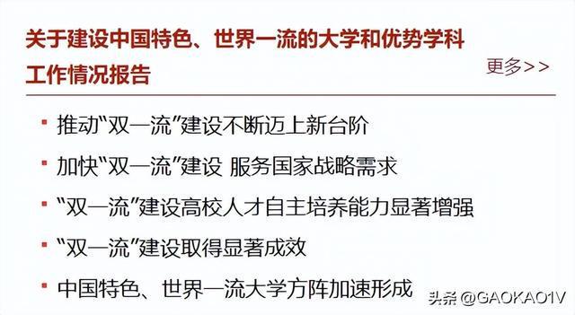 双一流最新动态，迈向高质量发展新时代