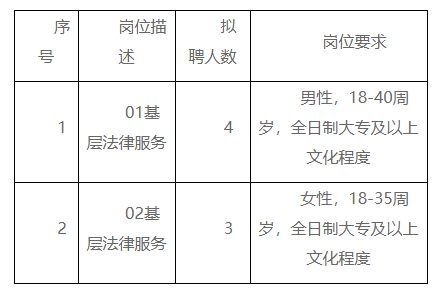 谢家集区司法局最新招聘公告详解