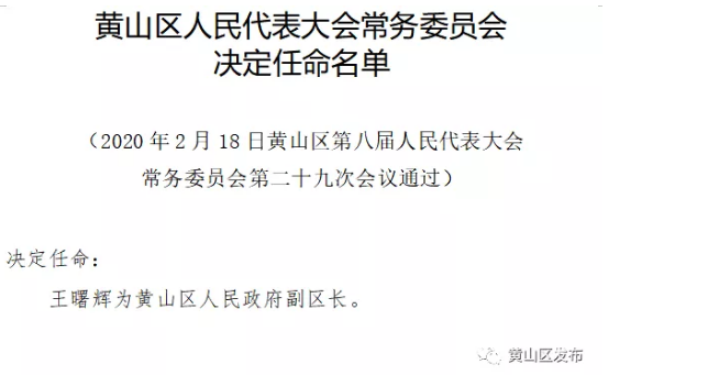 黄山区统计局人事任命揭晓，塑造未来统计新篇章