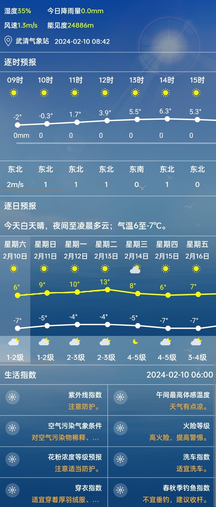 九三分局局直最新天气预报